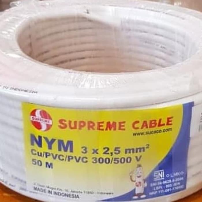 kabel NYM 3x2,5mm supreme 50meter