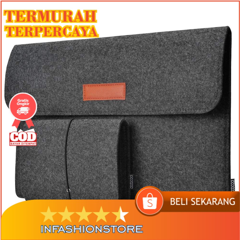 PROMO SERU Rhodey Sleeve Case / Penyimpan Laptop Tablet/ 2in1/ Case Empuk/ Case Laptop Macbook 12 In