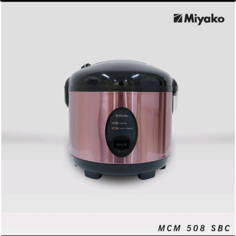 Magic Com Miyako MCM-508 SBC  hitam Rice Cooker Penanak Nasi Miyako MCM 508 1.8L