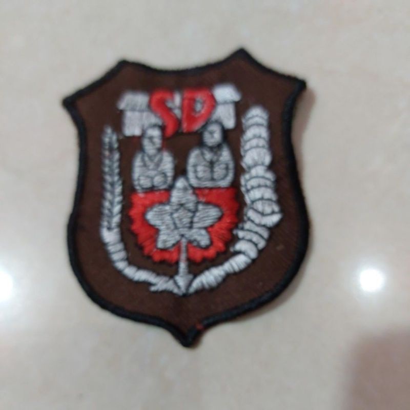 Bordir Logo osis SD SMP SMK SMA