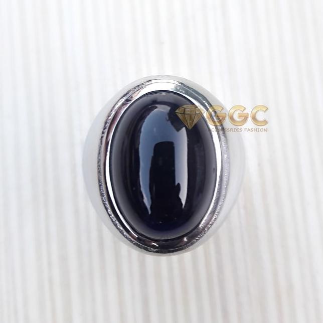 CINCIN BATU KECUBUNG WULUNG HITAM TEMBUS CAHAYA