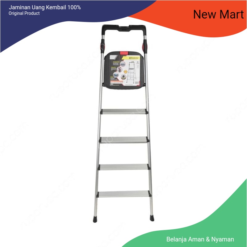 Tangga/Tangga aluminium 5 pijakan/Fixstep