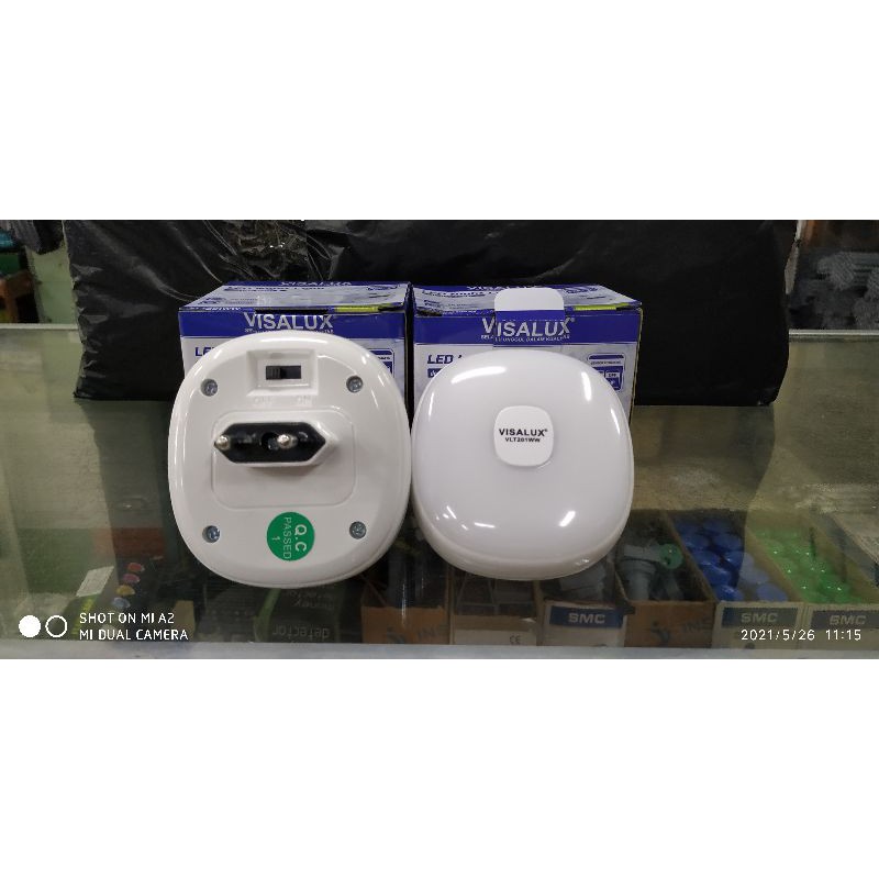 VISALUX LAMPU TIDUR 1W EMERGENCY SENSOR