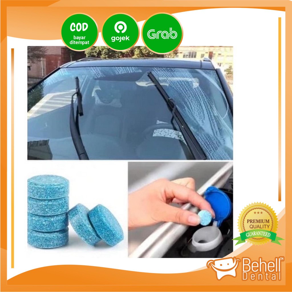 SABUN CAIRAN TABLET PIL WIPER CLEANER PEMBERSIH KACA MOBIL / FLUID / WINDSCREEN GLASS CLEANER