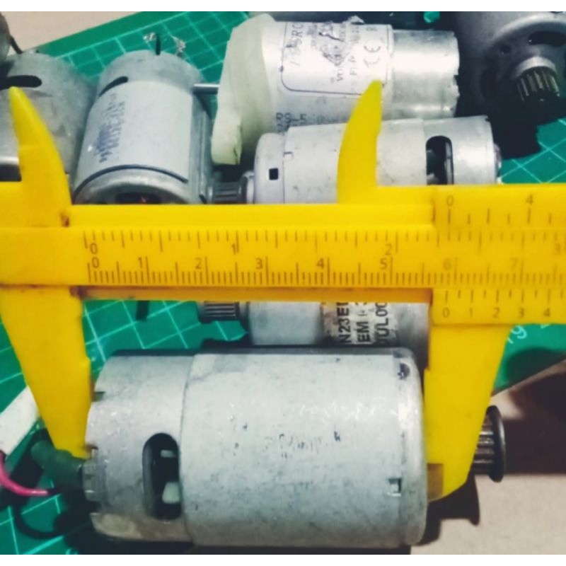 Motor permanen magnet 12-24vdc rpm tinggi bisa buat bor PCB dll