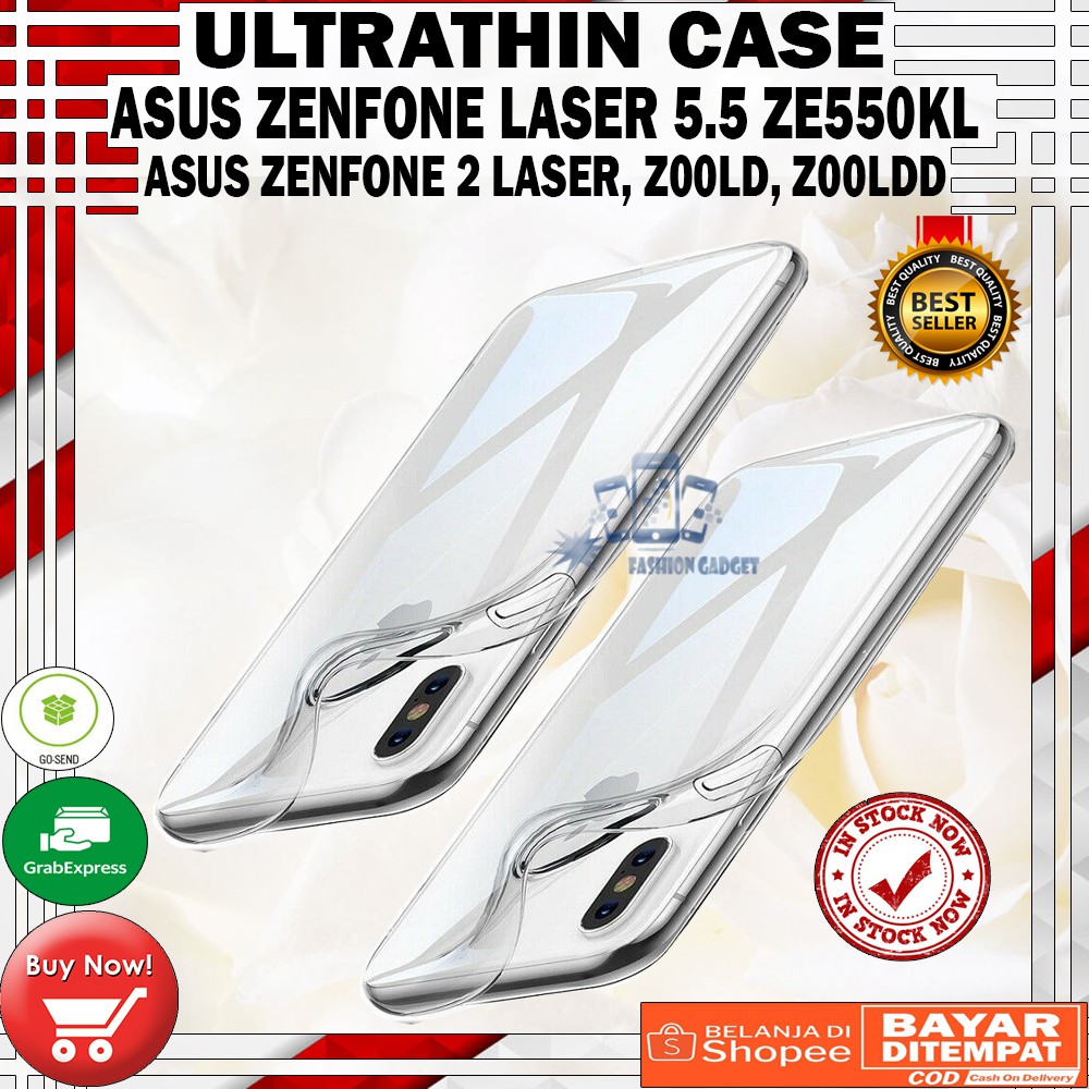 Ultrathin Asus Zenfone Laser 5.5 / ZE550KL / ZE551KL Ultra Thin / Silikon Zenfone / Case Transparant