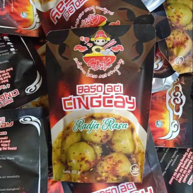 

[TGL PRODUKSI ] Baso aci CINGCAY radja rasa Bakso aci CINGCAY Tulang rangu Cewol Cewul bapper mantap