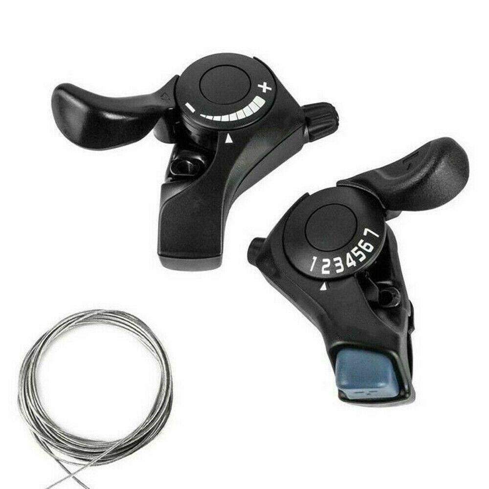 Chookyy 3/7 /21 Speed MTB Bike Shift Levers Universal Bersepeda Sepeda Derailleur Gear Shifter