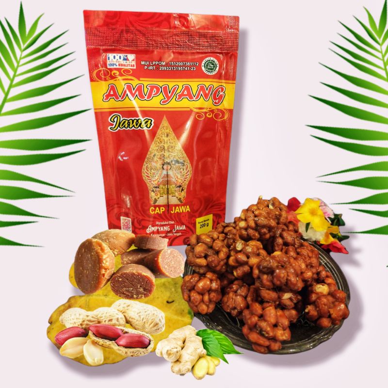 

Ampyang Jawa Gula Kacang 175gr standing pouch
