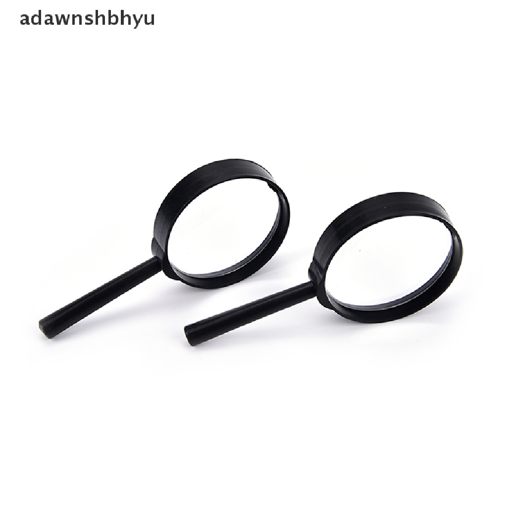 Adawnshbhyu 1Pcs Magnifier 60mm Handheld 5X Kaca Pembesar Handheld Low Vision Reading