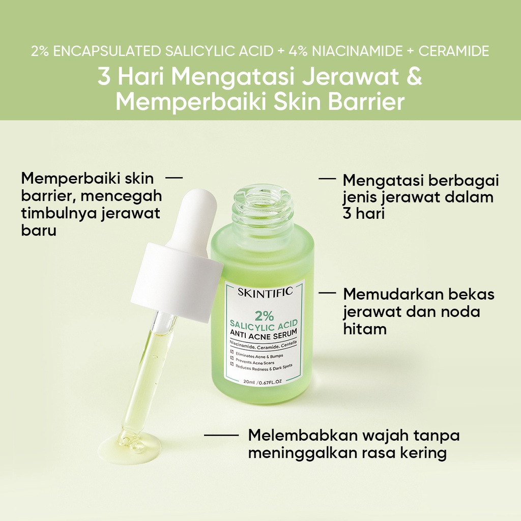 ⭐BAGUS⭐ SKINTIFIC - 5X Ceramide Cleanser/Essence Toner / 10% Niacinamide Serum / 4D Hyaluronic Acid / Moisture Gel / Exfoliating Toner