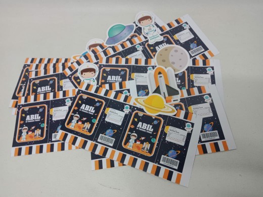 Printable Topper Cupcake Bulat