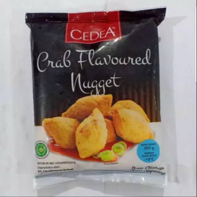 

Cedea nugget kepiting 200gr
