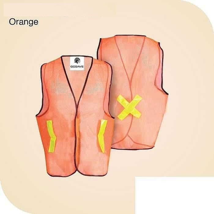 Vest Baju Rompi Jaring Proyek Parkir Outdoor Safety Biker Scotlight