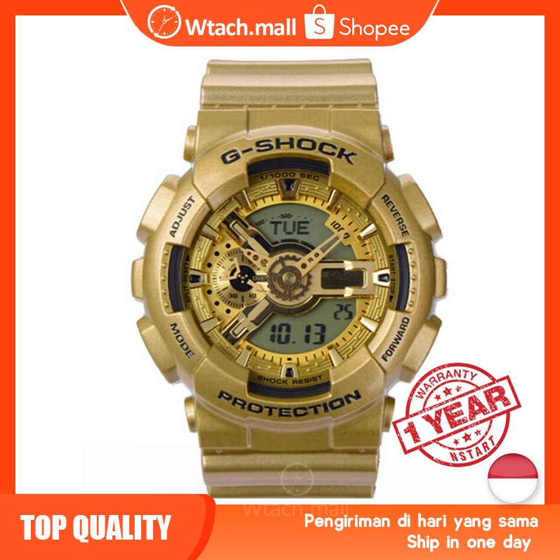 Casio G-Shock Gold Color Wrist Watch Men Sport Watches GA-110GD-9A