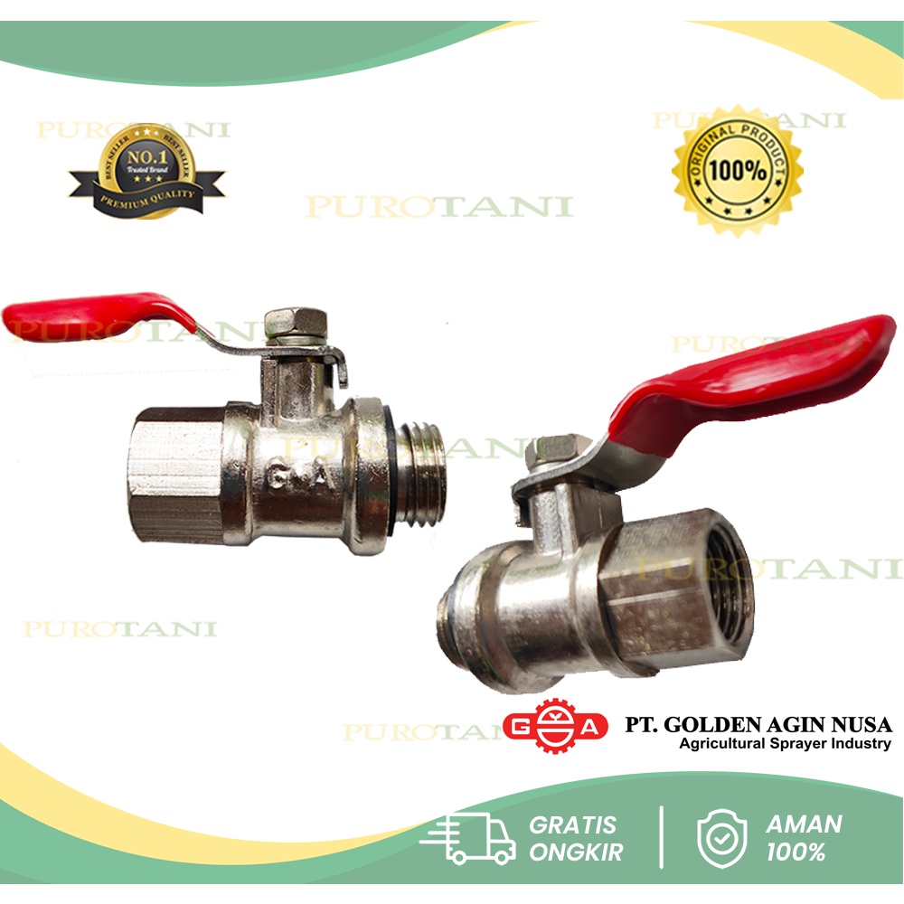 Stop Kran Pencet Swan Manual  Elektrik Golden Agin Orisinil