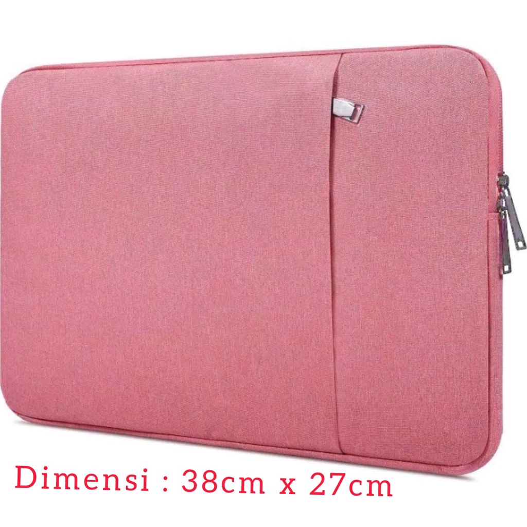 Tas Laptop  Softcase Sleeve Canvas Waterproof