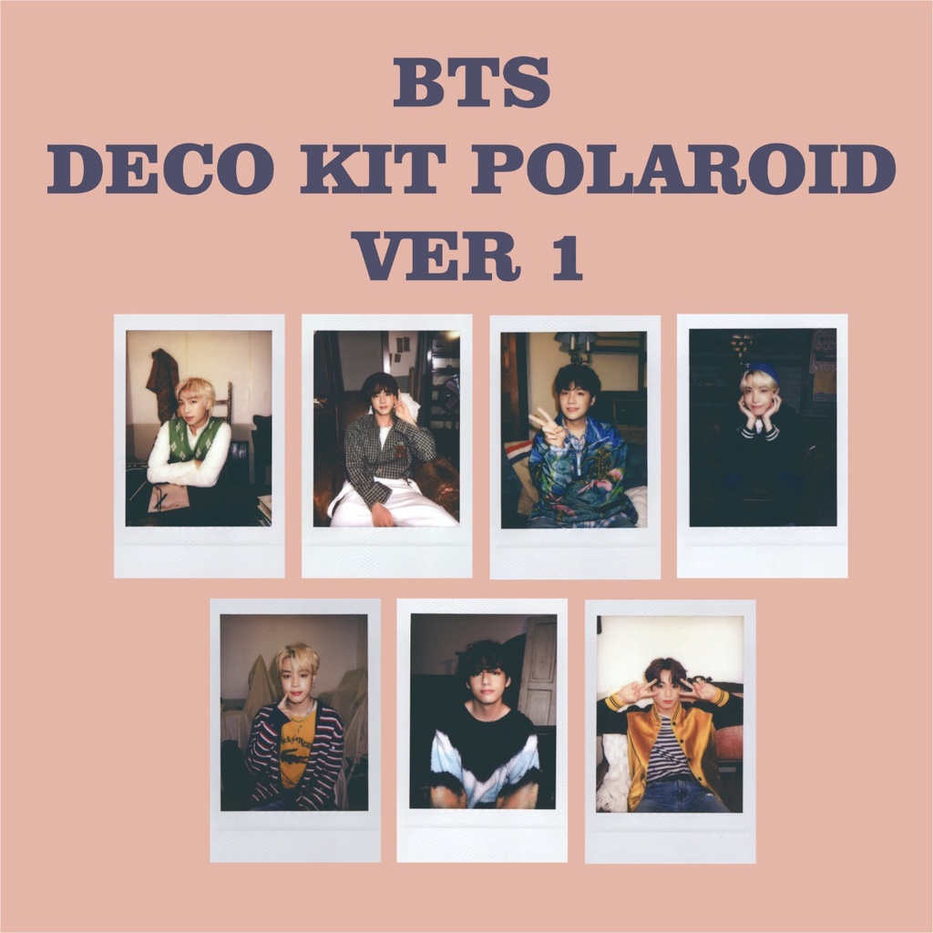 POLAROID BTS DECO KIT 2022