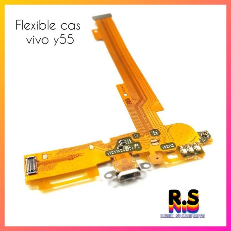 FLEXIBLE FLEKSIBEL CAS CHARGER VIVO Y55 - Y55S ORIGINAL