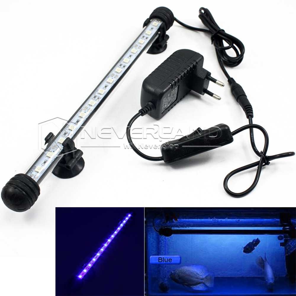 Lampu LED Strip Aquarium Warna Putih 28Cm