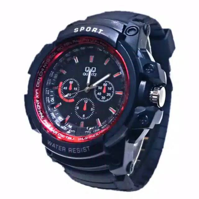 (Terima COD) Jam Tangan Pria New C-Shock Strap Ruber