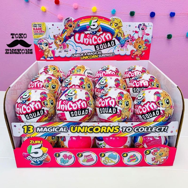 ZURU 5 SURPRISE UNICORN SQUAD
