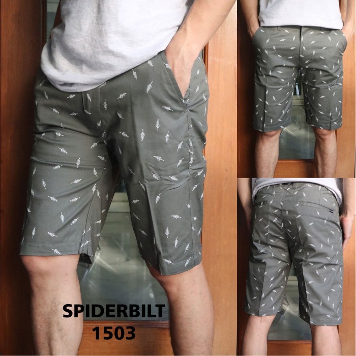 CELANA PENDEK RIP MOTIF - Celana Pria Jova Katun Twill - Celana Chinos Dewasa