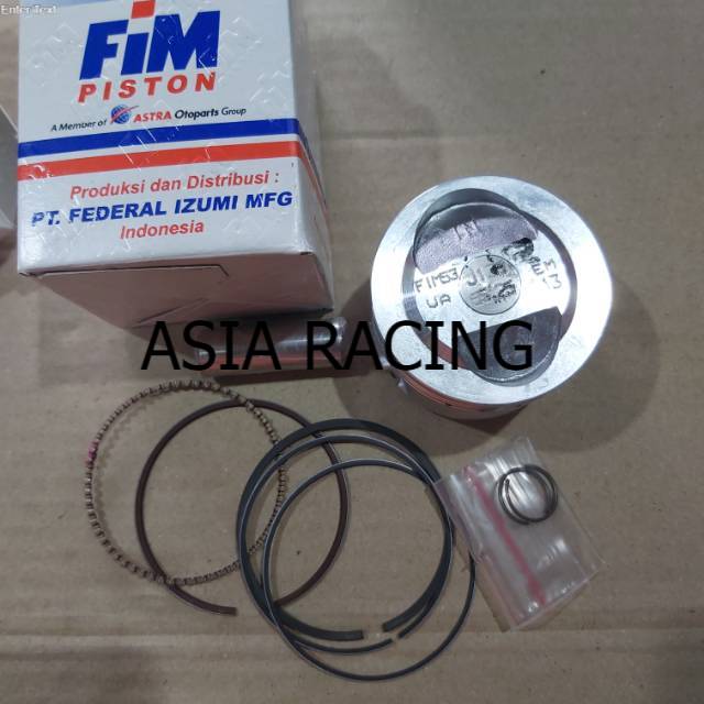 Piston fim 55.25 pen pin 13 mm plus ring original fim