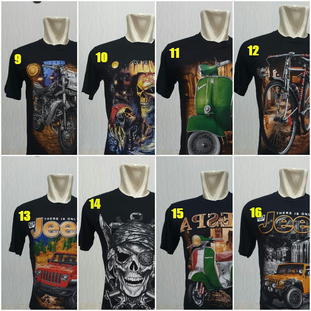 

BUNDEL BAJU LEBARAN MOTIF GAMBAR (3 PCS)