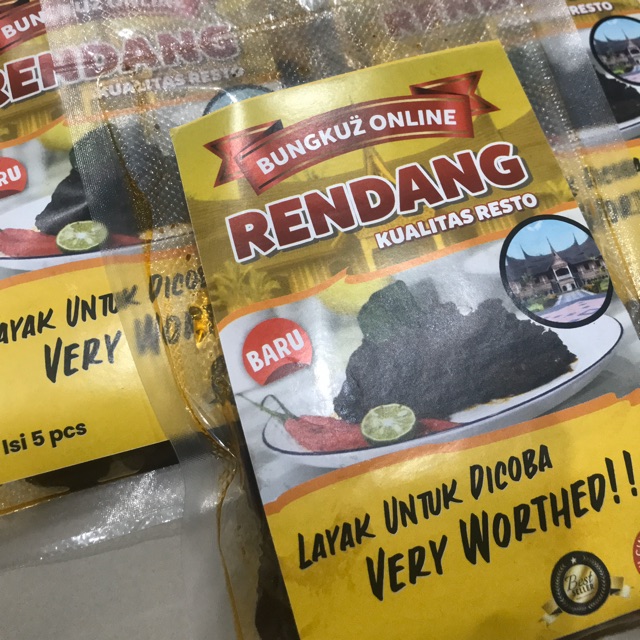 

Rendang Daging Padang Best Seller Bungkuz Online