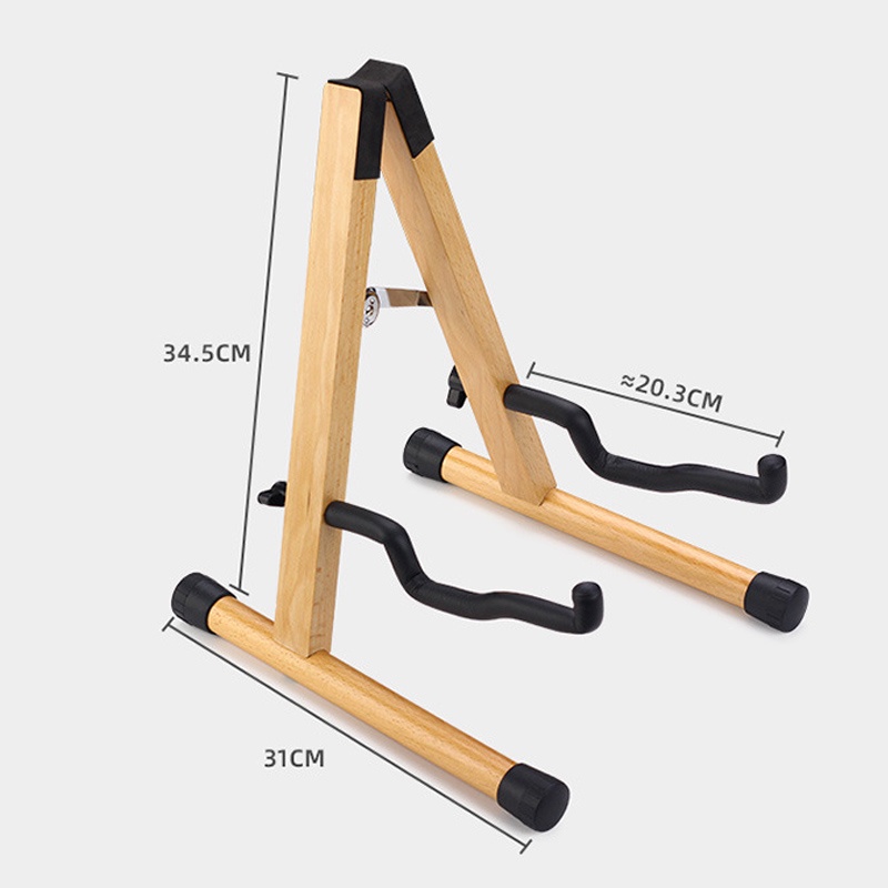 Stand Holder Bahan Kayu Tebal Untuk Gitar Akustik / Elektrik / Bass