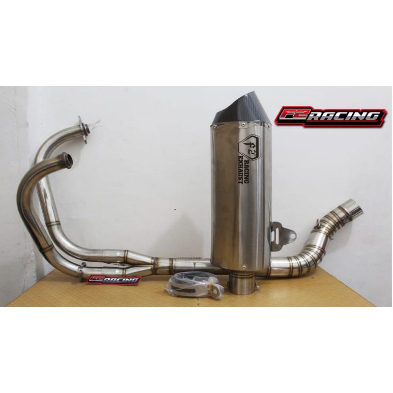 knalpot racing Kawasaki ninja 250 original F2Racing exhaust type BGV (s)