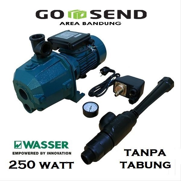 TANPA TABUNG WASSER Jet Pump 250 Watt 280 EA Otomatis
