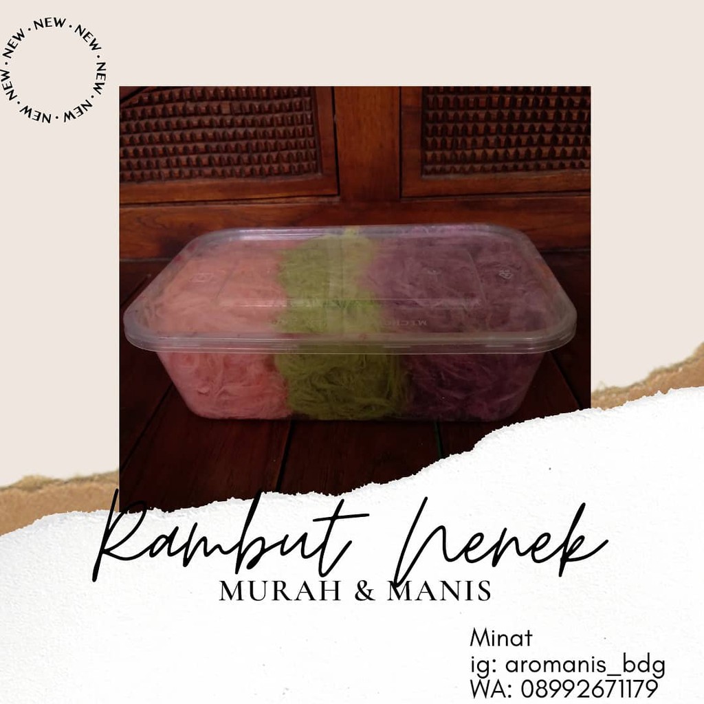 

Rambut nenek/Harum manis/Aromanis/Arumanis 120 gram