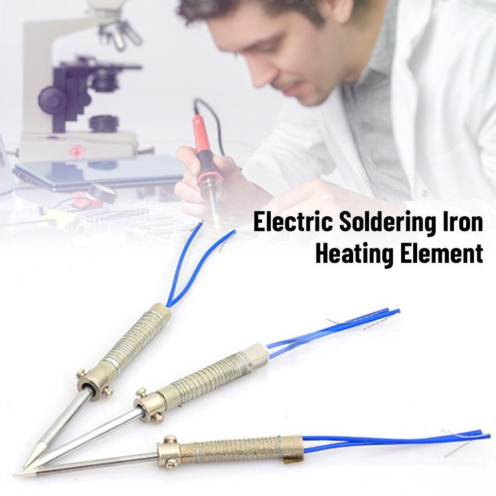 Top 5pcs Soldering Iron Core Kualitas Tinggi Panas Eksternal 220V 30W40W60W Alat Las