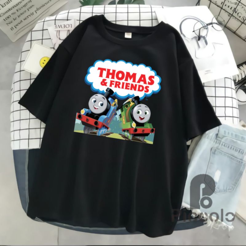 baju kaos anak thomas bahan premium