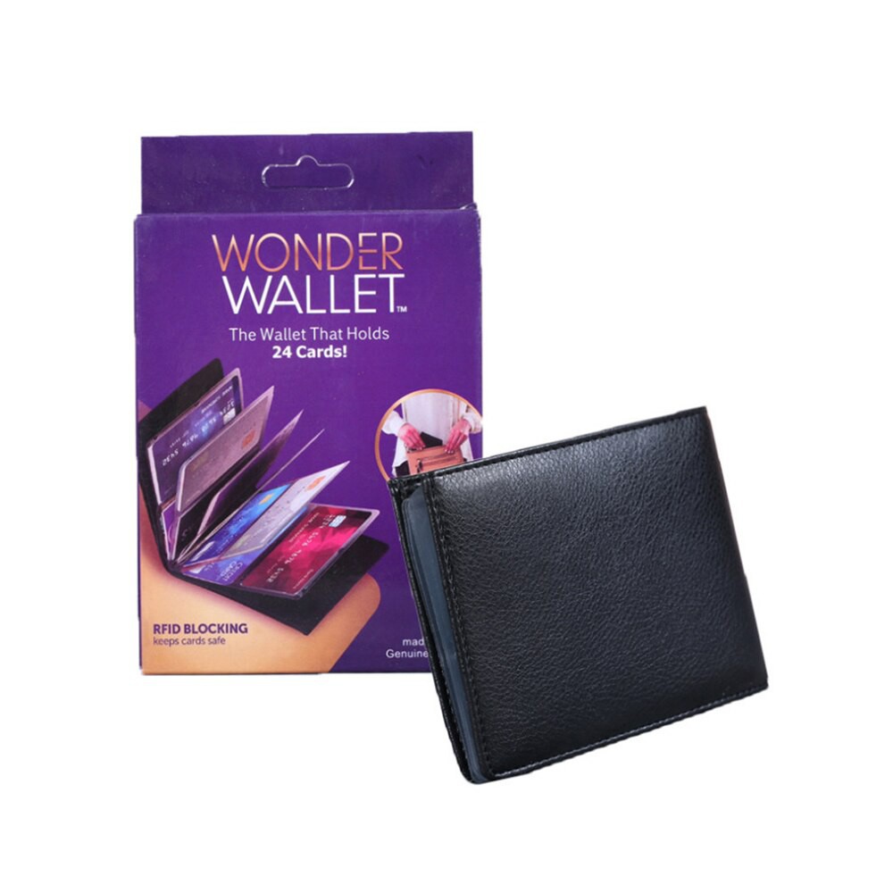 [COD] Dompet Tempat Penyimpanan Kartu Isi 24 Kartu Flexibel dan Ramping - Wonder Wallet Card Holder