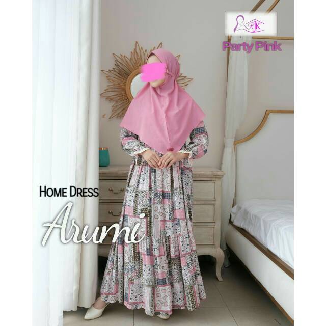 Home dress arumi / gamis daily / gamis jumbo / RJK