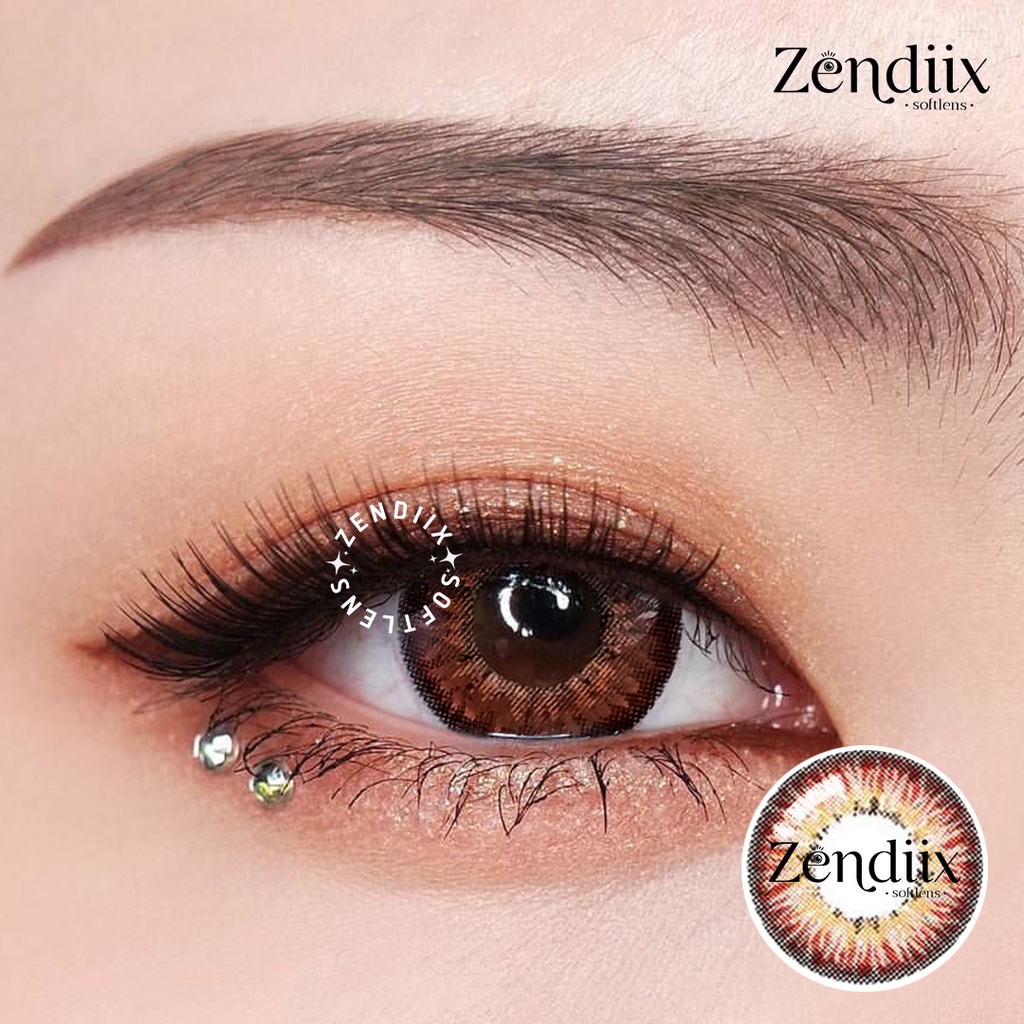 Softlens STYLISH Warna HAZEL Normal Minus