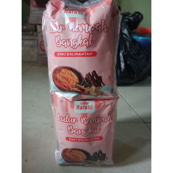 1 pack lulur bangkal hafabi isi 16pcs