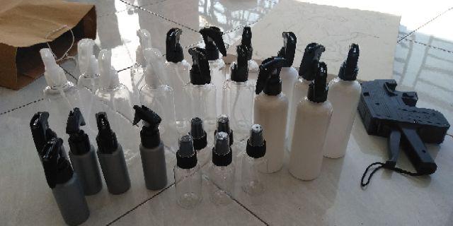 Botol Pet 250 Ml Natural Spray Tembak Natural
