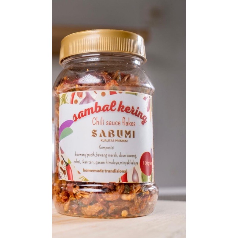 

Sambel Kering Sabumi ( Non MSG )