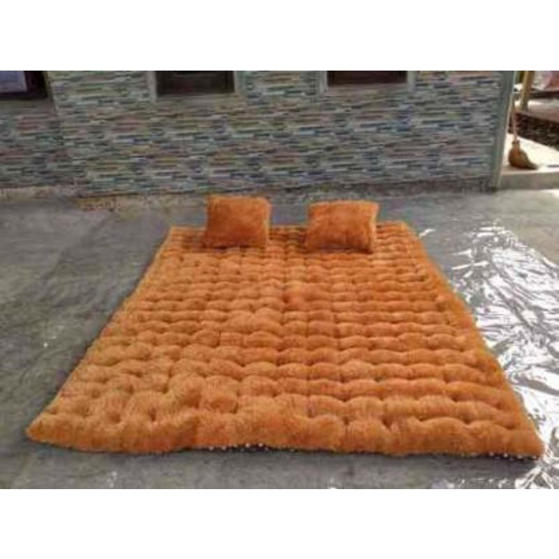 {COD} Kasur bulu rasfur 140x180/Kasur gender murah/kasur lantai terlaris/Kasur menul empuk