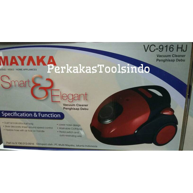 ORIGINAL Vacum Cleaner / Vacuum Cleaner Mayaka Vc-916 Murah