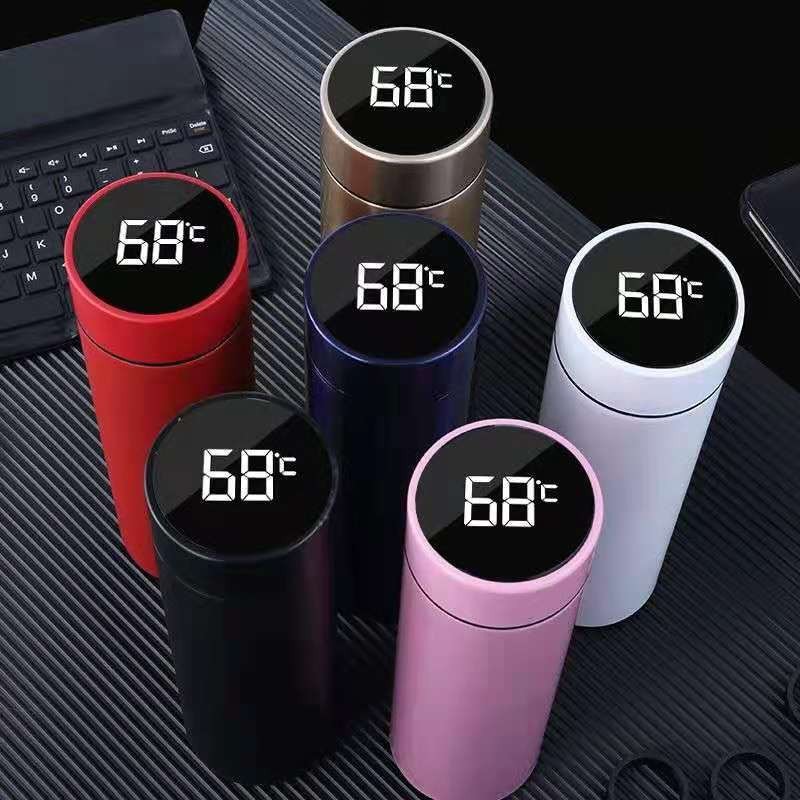 [COD] TERMOS AIR PANAS SMART DISPLAY TEMPERATUR 500ML - TERMOS SUHU