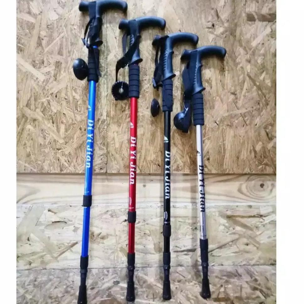 Jual Trekking pole Antishock 135 cm Tongkat Pendaki Tongkat Gunung