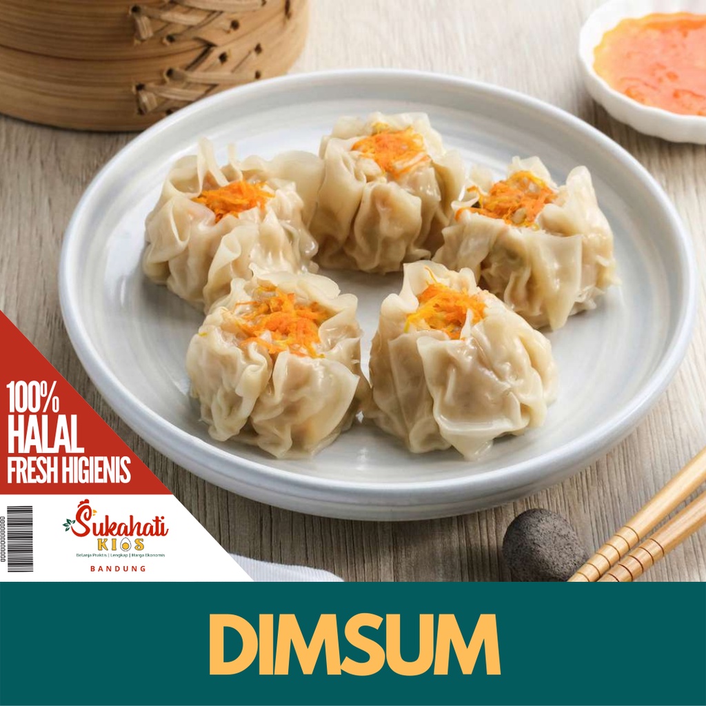 

Dimsum Frozen Premium Mix Varian Free Chili Oil