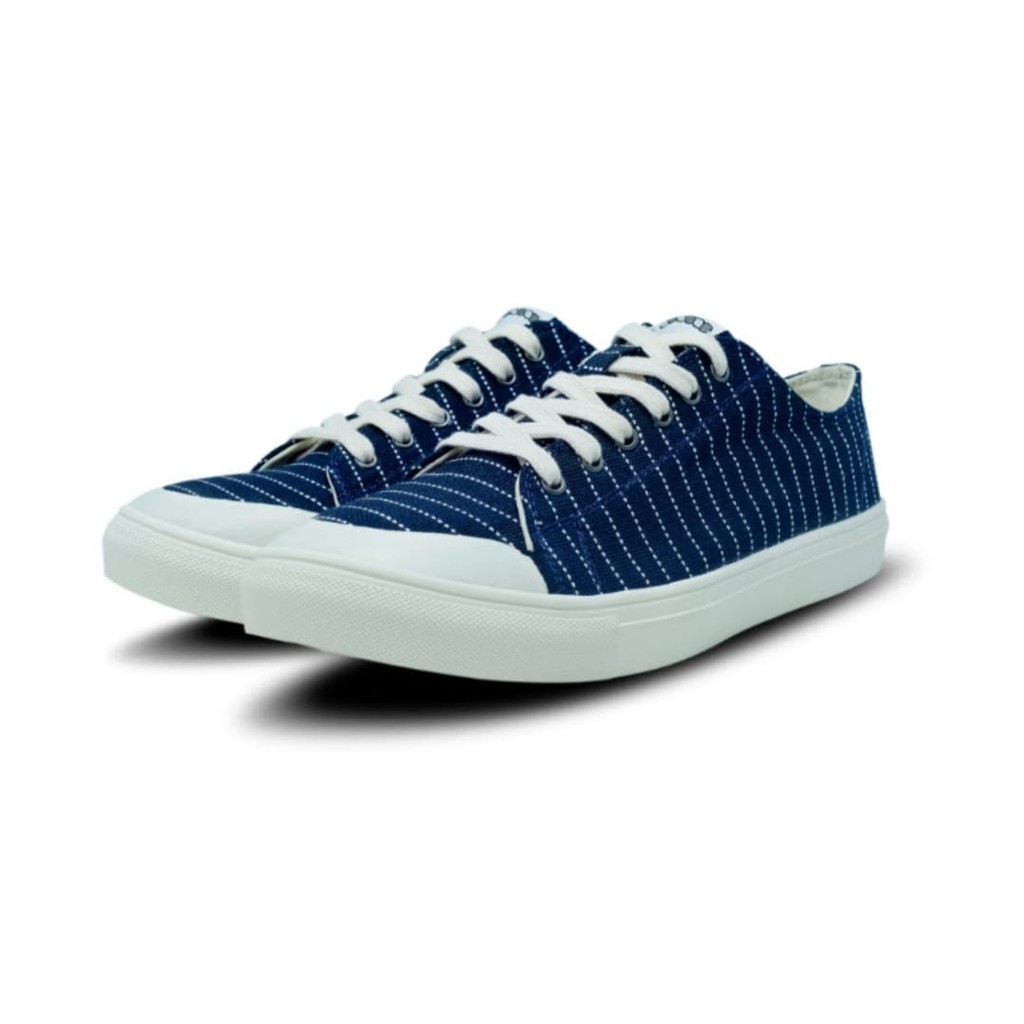 Sepatu Pria Rafheoo Low Basic Staff Wabash Indigo Denim By Rafheoo