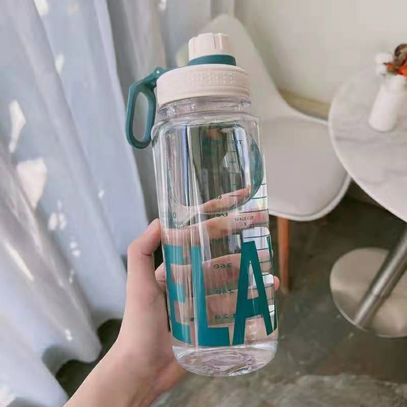 Botol Minum 1000ML/1LITER Plastik Aesthetic BPA FREE HX-514