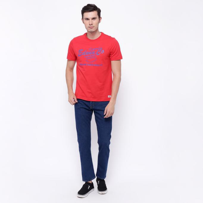 Edwin Celana Jeans Slim Fit Pria Panjang Biru Roma 03 - Biru, 27 Gratis Ongkir!!